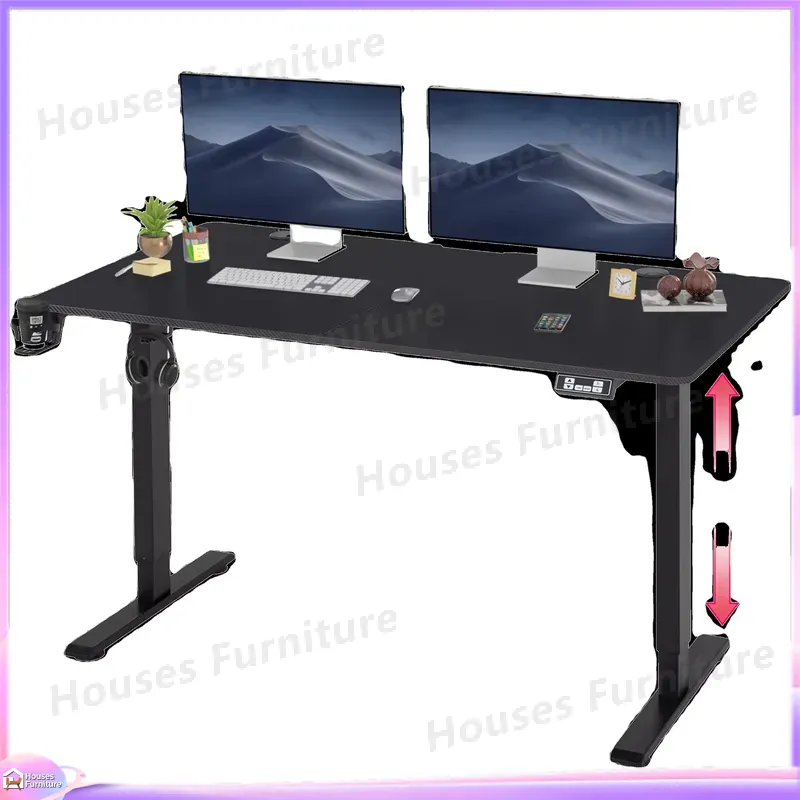 Desk Setup L Shaped - Scrivania da Gaming Grande con Luci