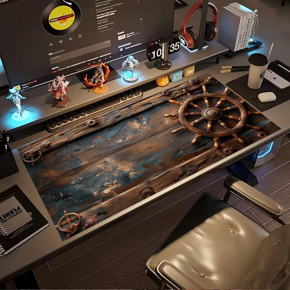 Desk Setup Pc And Laptop - Tappetino per Mouse da Gaming Esteso