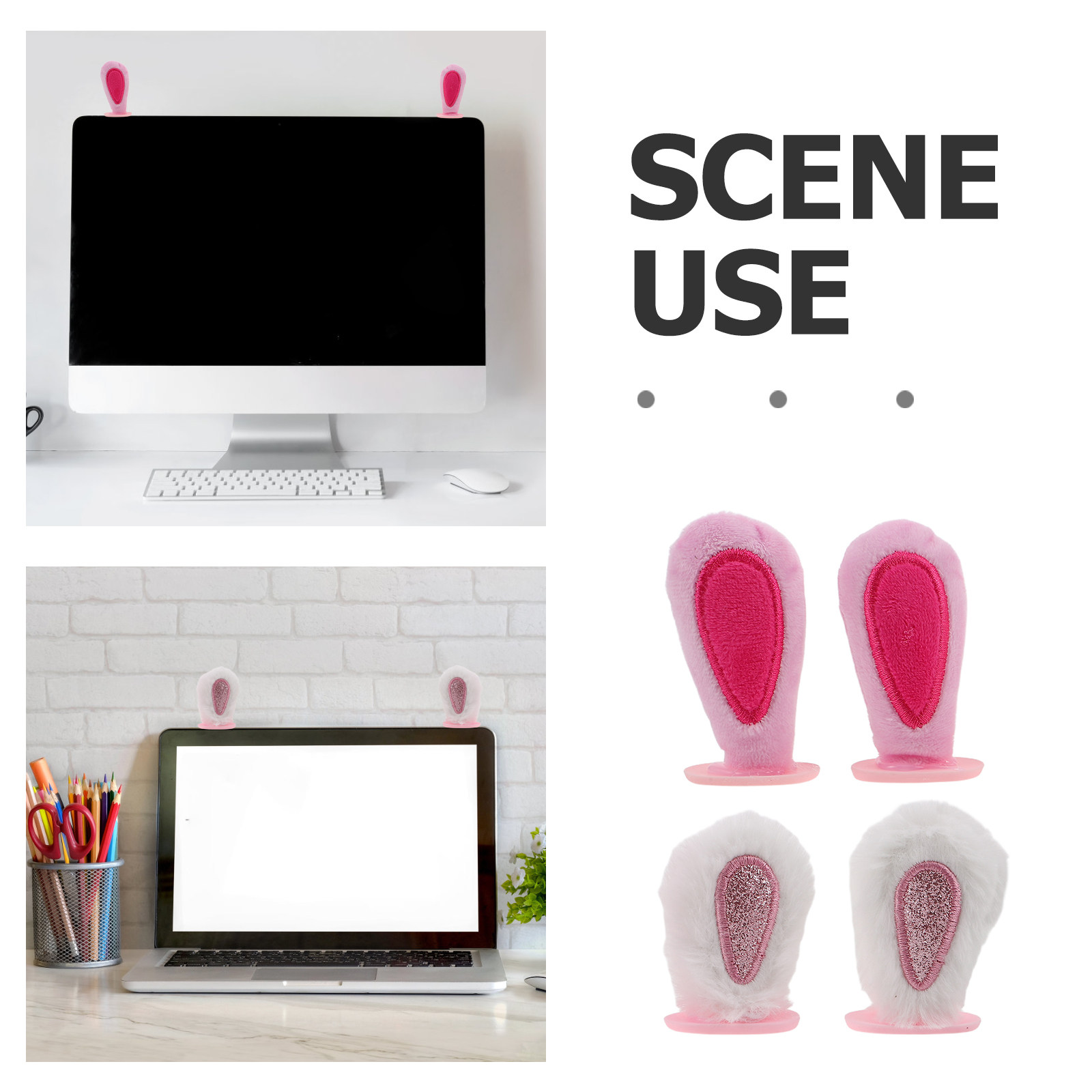 2 paia di decorazioni per moni - Setup Desk Monitor recensione e prezzo