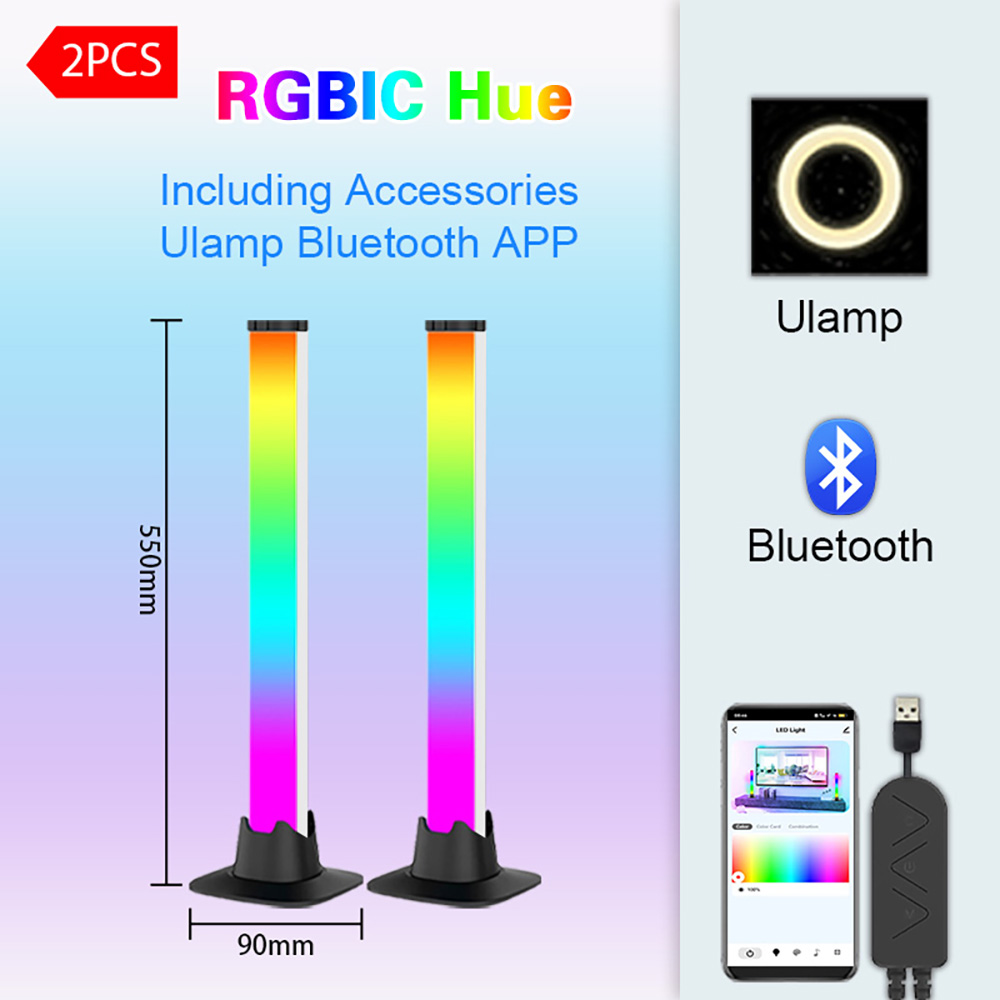 Barra luminosa a LED RGB per c - Desk Setup With Tv recensione e prezzo