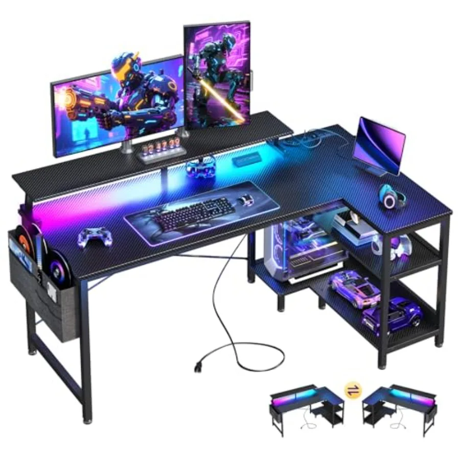 Scrivania da gaming a forma di - Desk Setup L Shaped recensione e prezzo