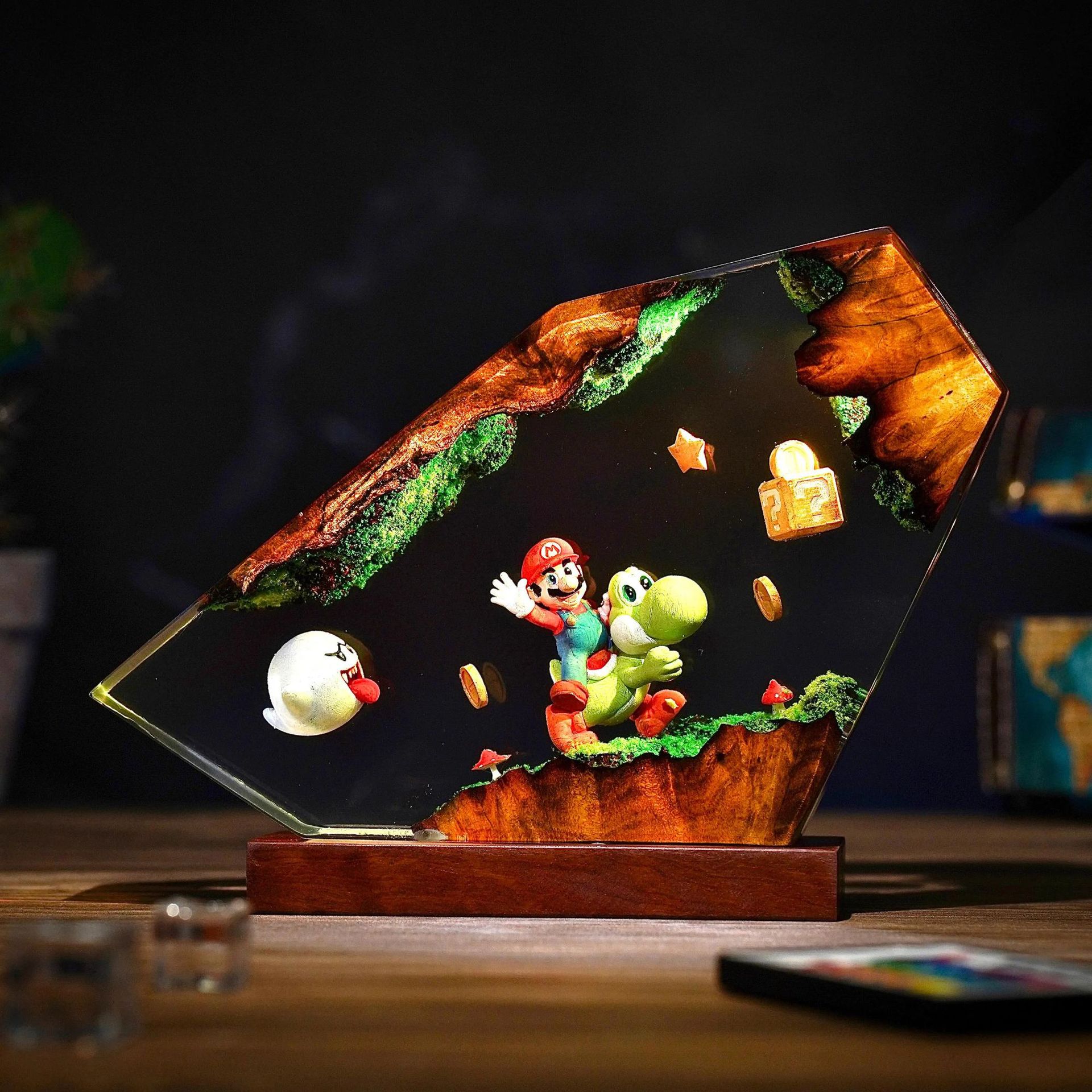 Lampada da Tavolo in Resina, L - Desk Setup Lamp recensione e prezzo