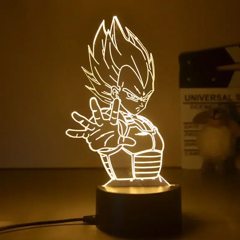Dragon Ball Z Super Saiyan Veg - Desk Setup Lamp recensione e prezzo