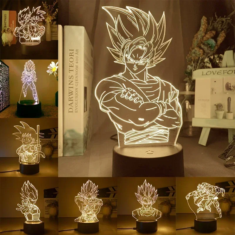 Dragon Ball Z Super Saiyan Veg - Desk Setup Lamp recensione e prezzo