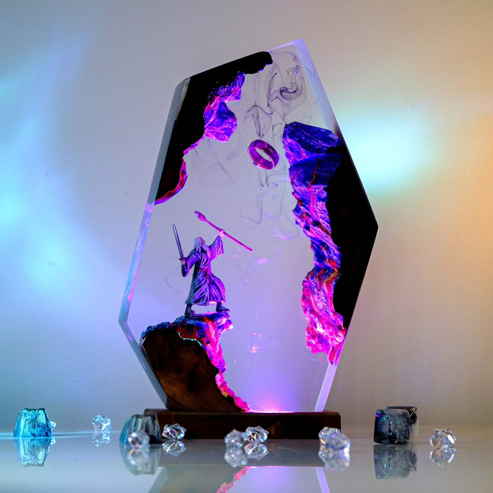 Lampada da Tavolo in Resina co - Desk Setup Lamp recensione e prezzo