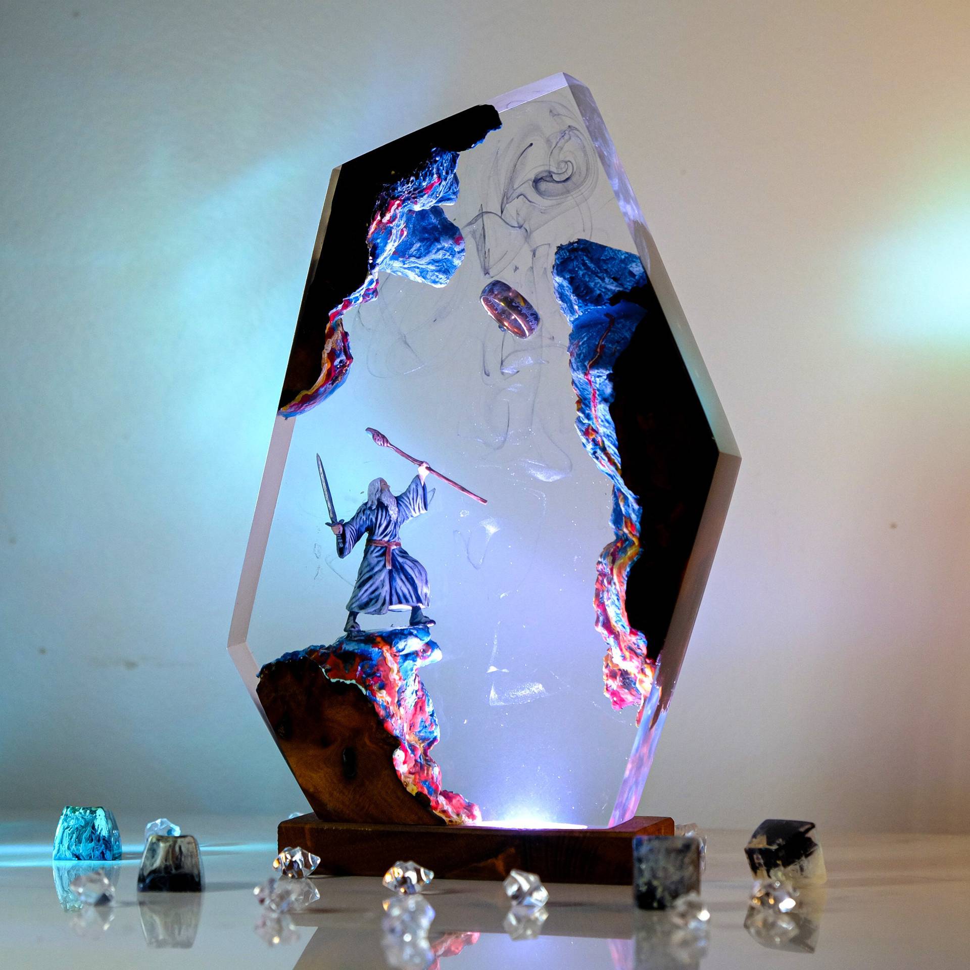 Lampada da Tavolo in Resina co - Desk Setup Lamp recensione e prezzo