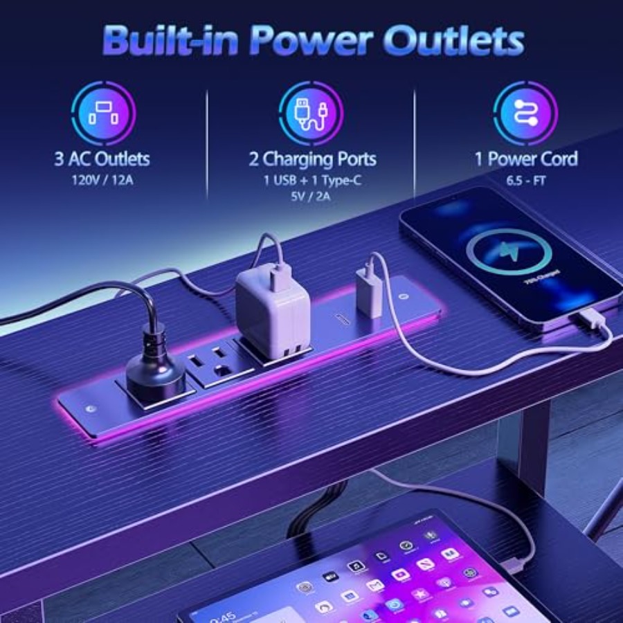 Scrivania da gaming a forma di - Desk Setup L Shaped recensione e prezzo