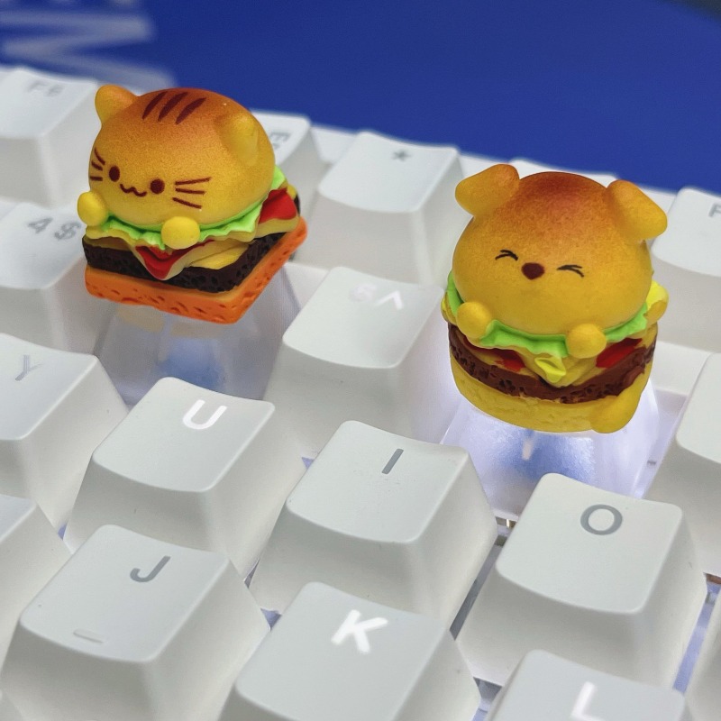 Tasto a forma di hamburger con - Desk Setup With Tv recensione e prezzo