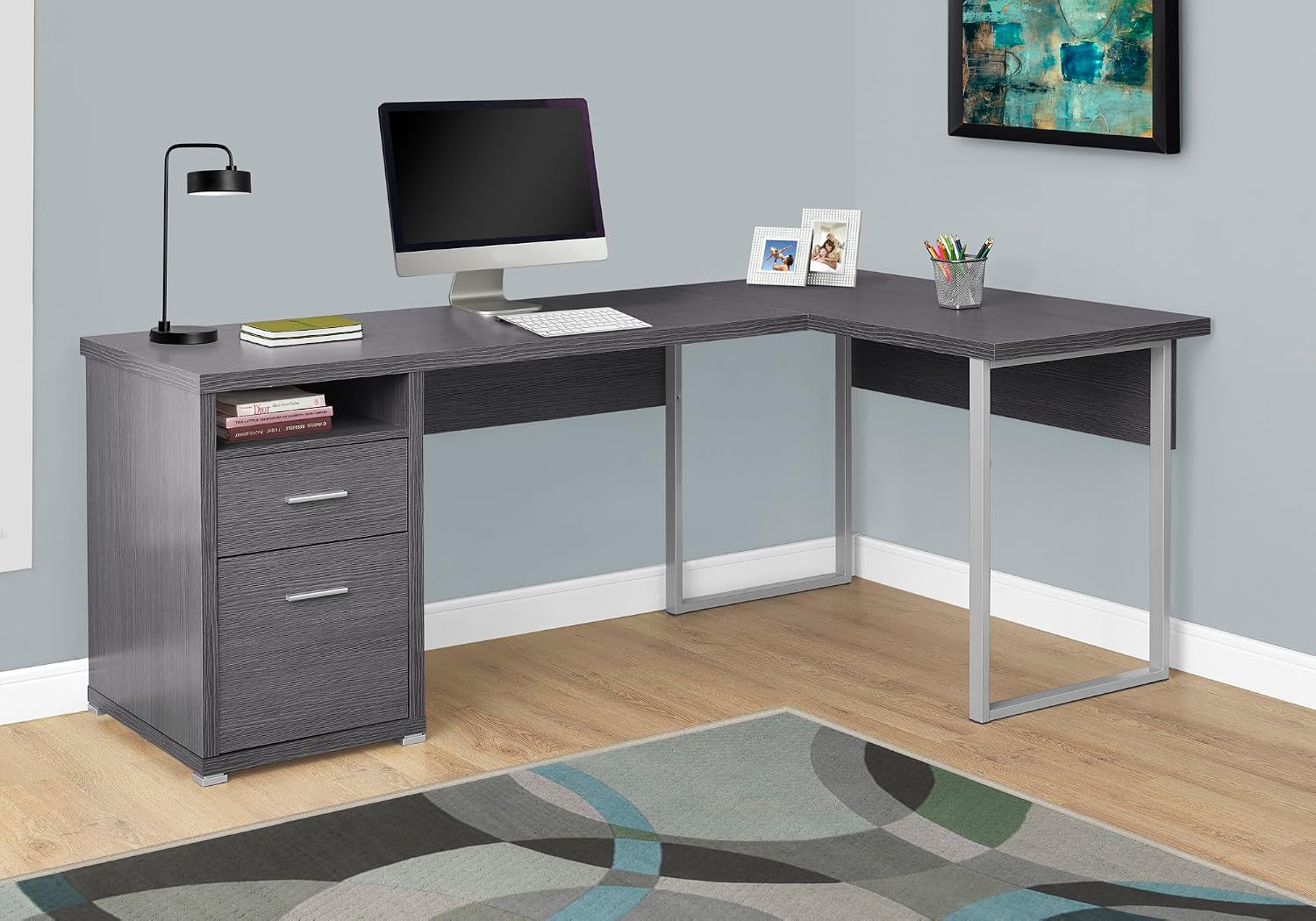Scrivania per Computer I 7257, - Desk Setup L Shaped recensione e prezzo